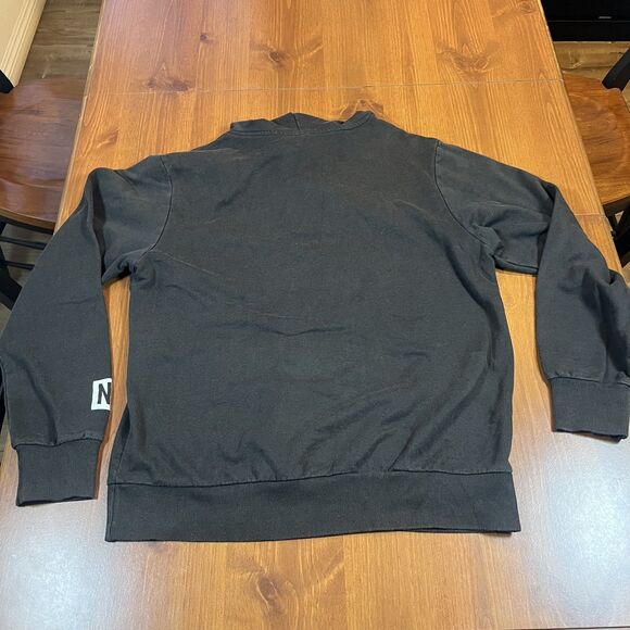 Disney Neff Hoodie Mens Large‎ Mickey Mouse Floral Graphic Pullover Sweatshirt - Picture 10 of 10